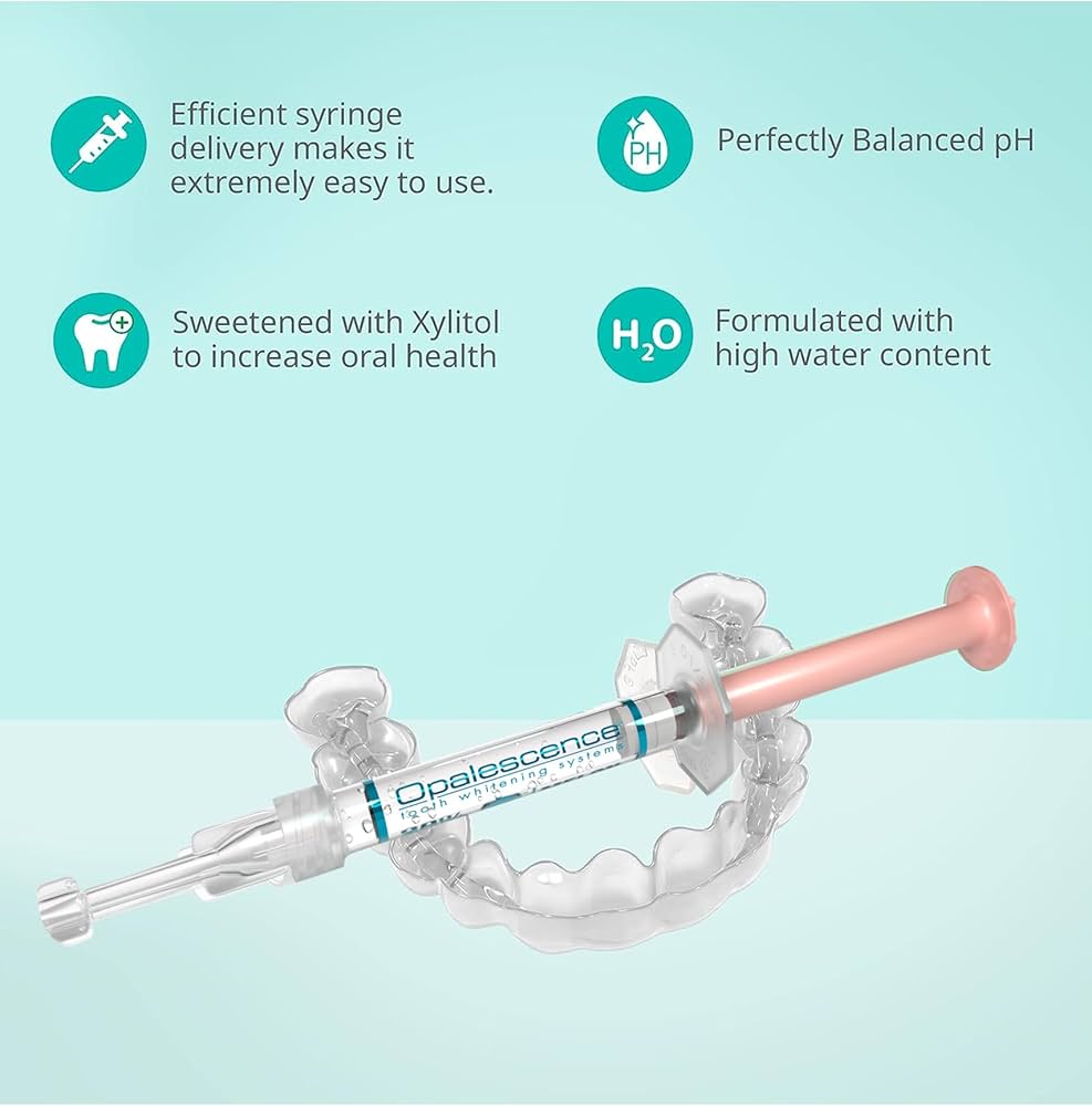 Amazon.com: Opalescence 20% with PF Gel Syringes Teeth